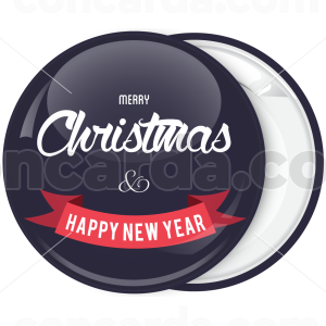 Κονκάρδα Merry Christmas simple wish 