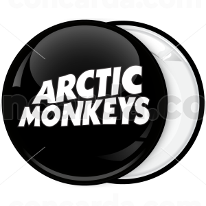 Κονκάρδα Arctic Monkeys logo μαύρη 