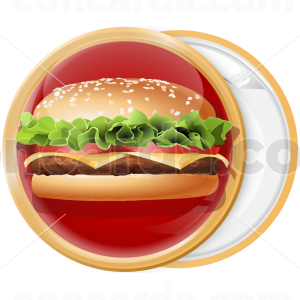 Κονκάρδα Burger Red