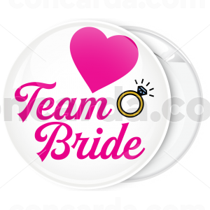Kονκάρδα Team Bride καρδιά