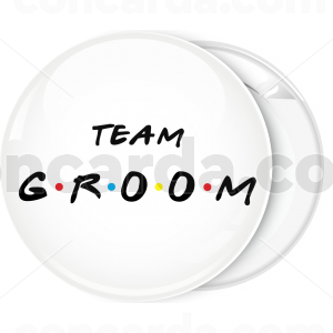 Κονκάρδα team groom friends edition λευκή
