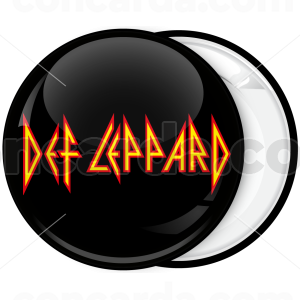 Rock μαύρη κονκάρδα Def Leppard