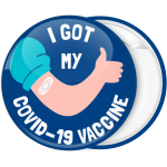 Κονκάρδα I got my covid 19 vaccine