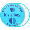 Κονκάρδα baby shower its a boy πουά