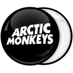 Κονκάρδα Arctic Monkeys logo μαύρη 
