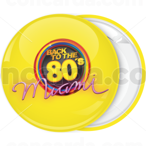Κονκάρδα Back to the 80s Miami κίτρινη