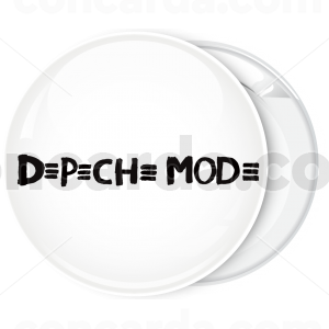 Κονκάρδα Depeche Mode λευκή 