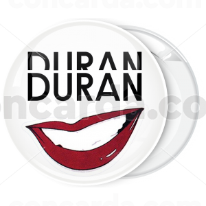Κονκάρδα Duran Duran mouth λευκή