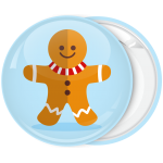 Κονκάρδα Χριστουγεννιάτικα στοιχεία Gingerbread