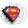 Κονκάρδα λευκή Superman classic broken 3D