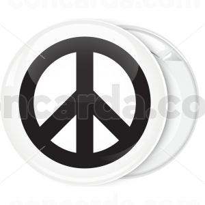 Κονκάρδα Peace λευκή