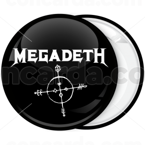 Metal Κονκάρδα Megadeth