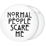 Λευκή κονκάρδα Normal people scare me