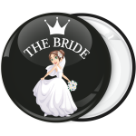 Μαύρη κονκάρδα γάμου The Bride crown 