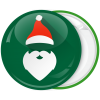 Πράσινη Κονκάρδα Χριστουγέννων Santa hat up