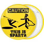 Κονκάρδα This is Sparta Caution κίτρινη