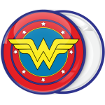 Κονκάρδα Wonder Woman logo