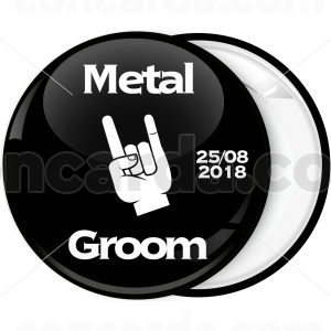 Κονκάρδα Metal Groom