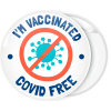 Κονκάρδα I am vaccinated covid free