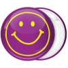Μωβ Κονκάρδα Smiley retro style