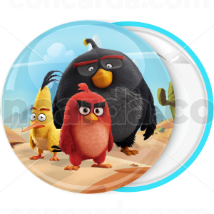 Κονκάρδα angry birds τρεις ήρωες μπλε