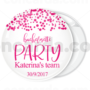 Kονκάρδα Bachelorette party Team ροζ πουά