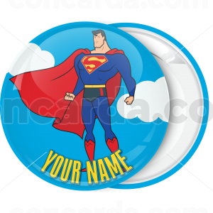 Kονκάρδα βάπτισης Superman Strong
