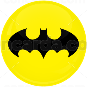 Κονκάρδα Batman logo