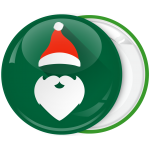 Πράσινη Κονκάρδα Χριστουγέννων Santa hat up