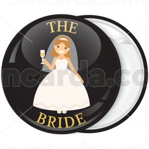 Kονκάρδα νύφης The Bride Milly μαύρη