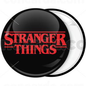 Κονκάρδα Stranger Things logo κόκκινο