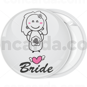 Κονκάρδα γάμου Bride Cartoon