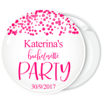 Kονκάρδα Bachelorette party Team ροζ πουά