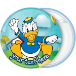 Κονκάρδα βάπτισης Donald Duck angry