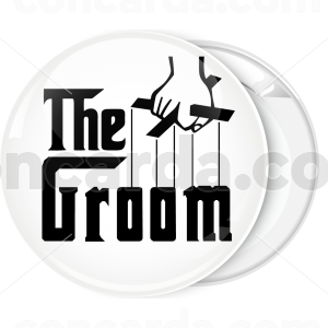 Κονκάρδα The groom godfather style λευκή