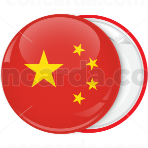 Κονκάρδα σημαία Κίνας
