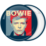 Κονκάρδα David Bowie τετράγωνο πρόσωπο