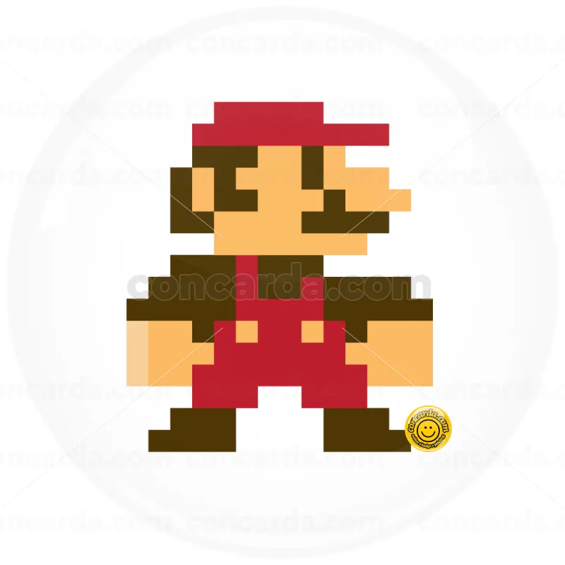 Κονκάρδα supermario classic λευκή