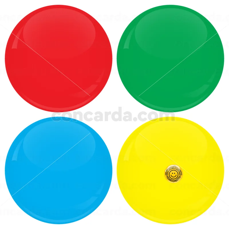 Κονκάρδα teams colours 4 τεμάχια