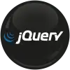 Κονκάρδα για προγραμματιστές jQuery μαύρη