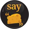 Κονκάρδα Say Cheese μαύρη