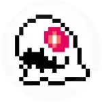 Κονκάρδα bubble bobble hurry up λευκή