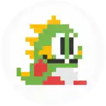 Κονκάρδα bubble bobble λευκή