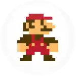 Κονκάρδα supermario classic λευκή