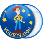 Toy Story Woody badge button
