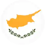 Κονκάρδα σημαία Κύπρου