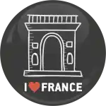 Κονκάρδα Ι Love France