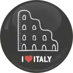 Κονκάρδα I Love Italy Colosseo