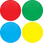 Colour Button Badges