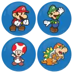 &Sigma;&epsilon;&tau; 4 &kappa;&omicron;&nu;&kappa;ά&rho;&delta;&epsilon;&sigmaf; super mario heroes